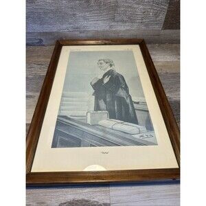Vanity Fair Spy "Rufus" February 18, 1904 Print Framed 16" x 11"